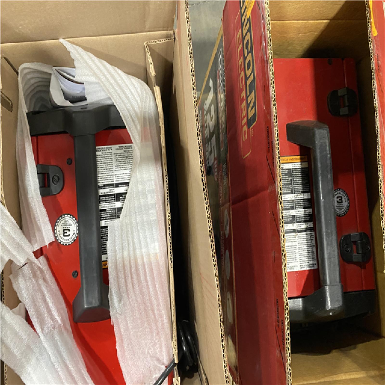 Dallas Location - As-Is Lincoln Electric 125 Amp Weld-Pak 125 Flux-Core Wire Feed Welder(Lot Of 2)