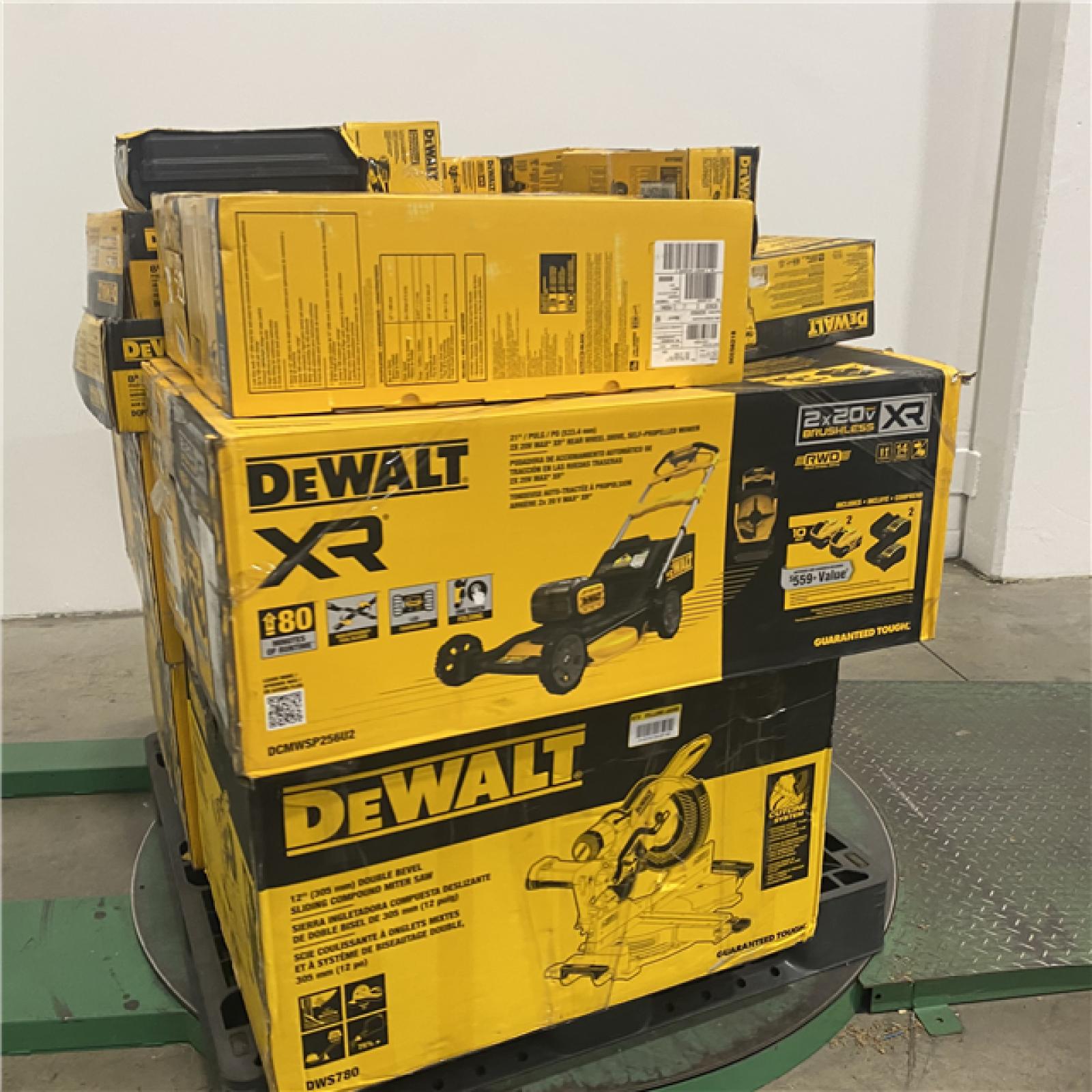 Dallas Location - As-Is DEWALT Tool Pallet