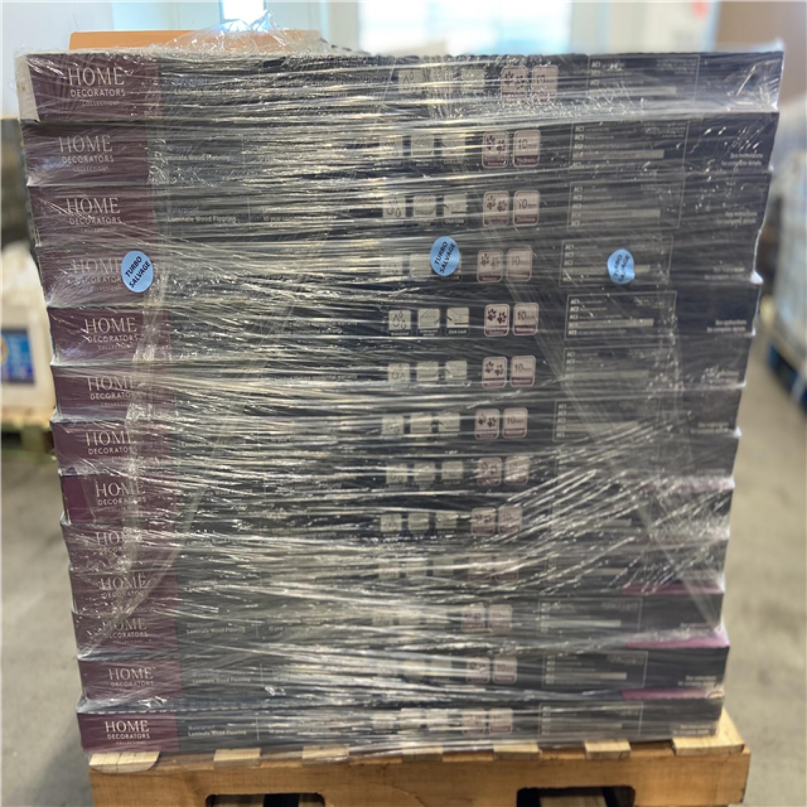DALLAS LOCATION - Home Decorators Collection Rockwater Oak 10mm T X 8 in W Waterproof Laminate Flooring (18.60 sq. ft./case) 38 (CASES)