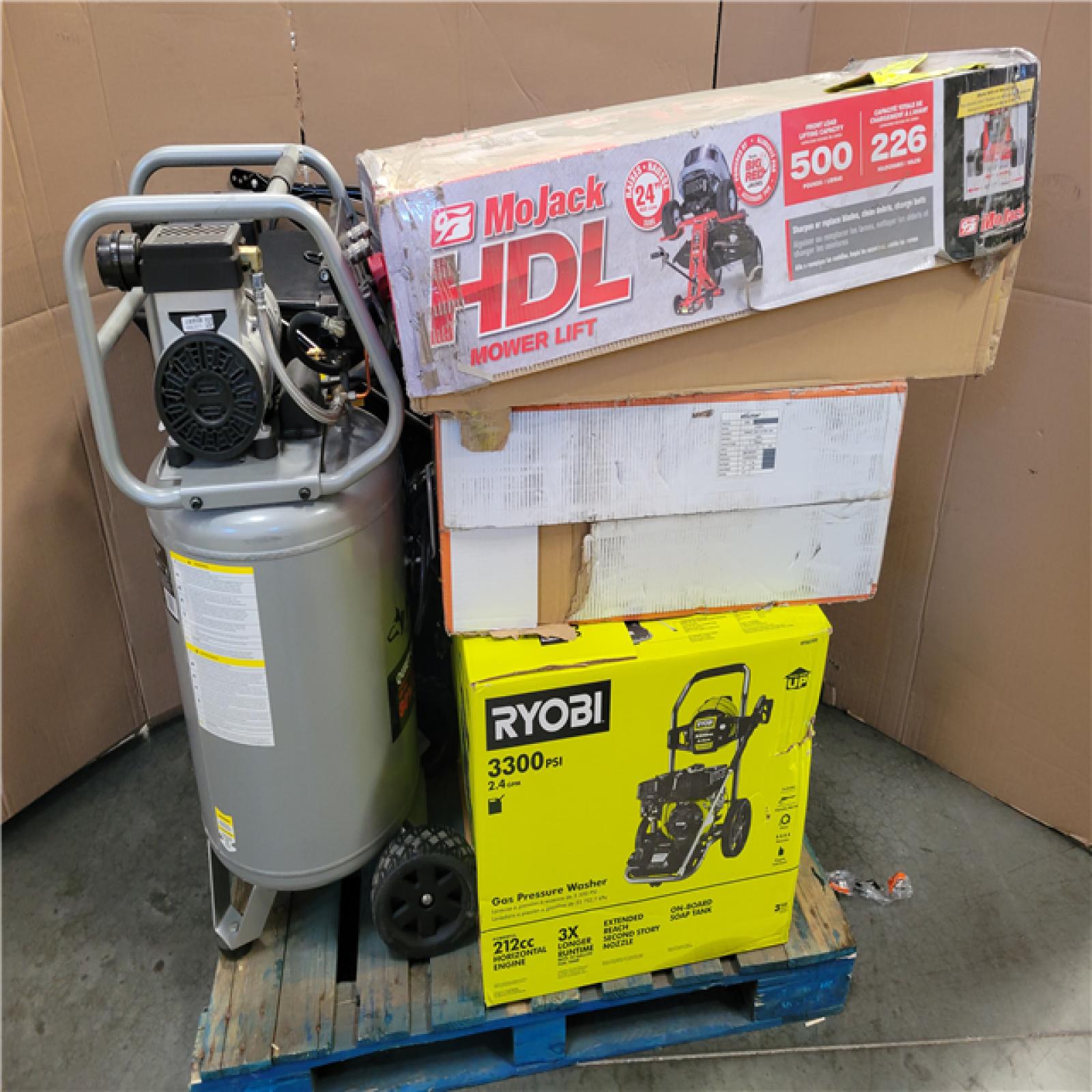 CALIFORNIA AS-IS OUTDOOR POWER EQUIPMENT