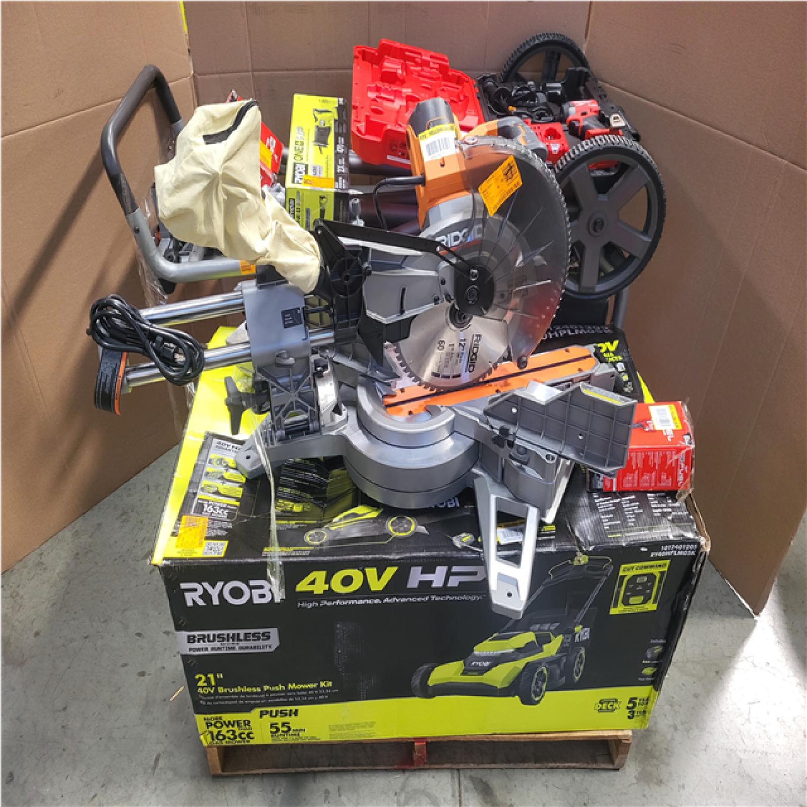 CALIFORNIA AS-IS TOOL PALLET