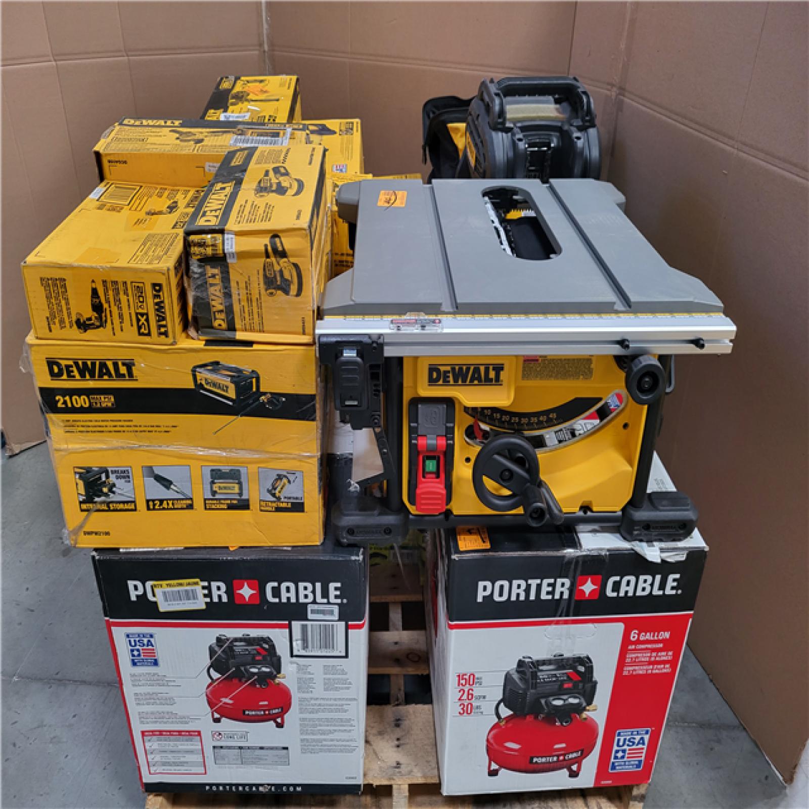 CALIFORNIA AS-IS TOOL PALLET