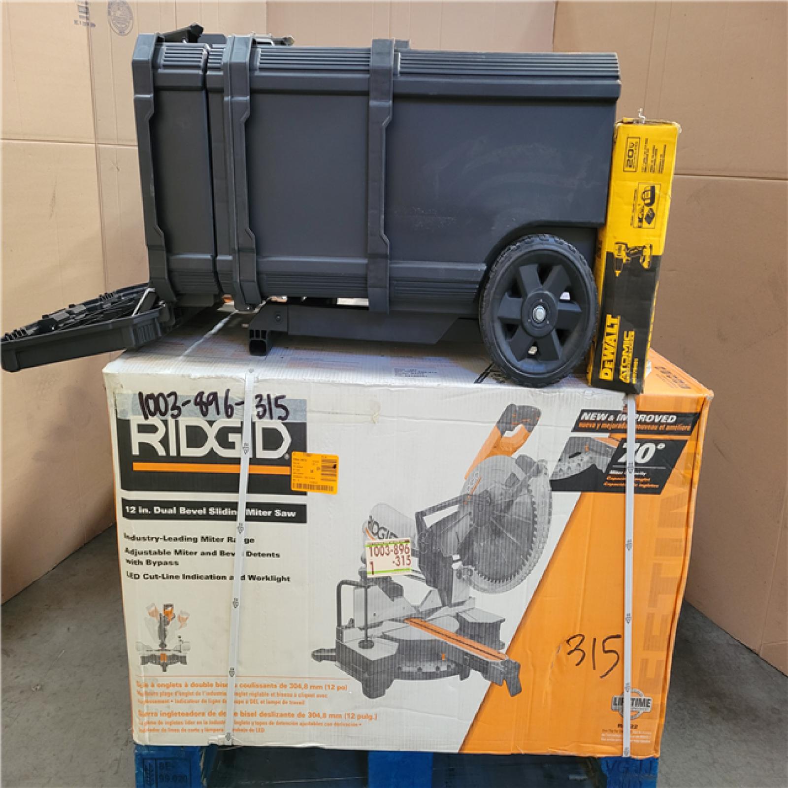 CALIFORNIA AS-IS TOOL PALLET