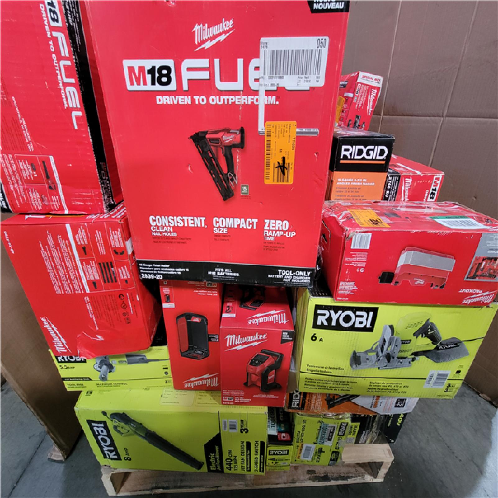 CALIFORNIA AS-IS TOOL PALLET