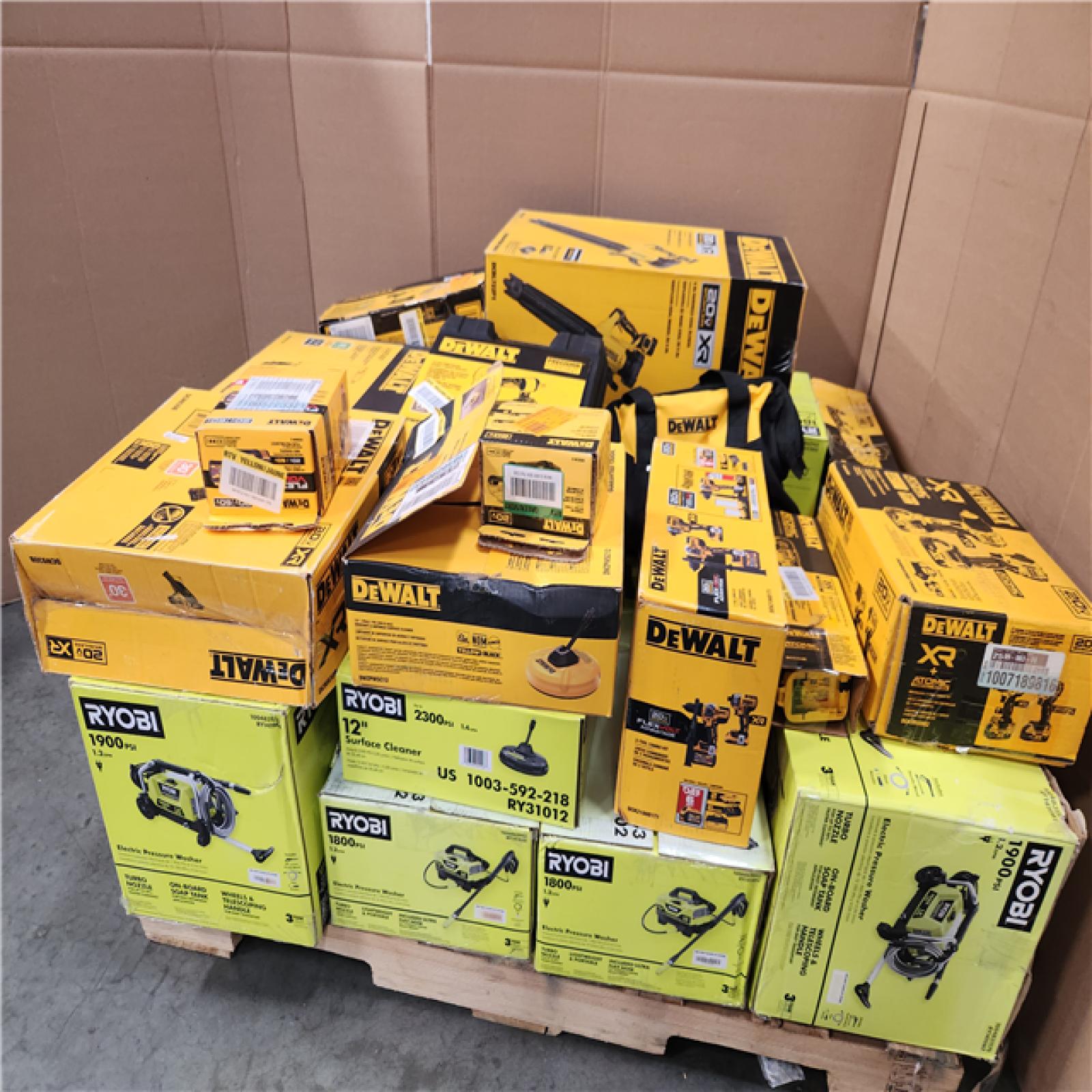 CALIFORNIA AS-IS TOOL PALLET