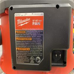 AS-IS Milwaukee Brushless Cordless Hybrid 18 in. Variable Speed Fan (Tool Only)