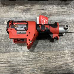 AS-IS Milwaukee 18V Lithium-Ion Cordless FORCE LOGIC 600 MCM Crimper with #8-600 MCM Cu Dies