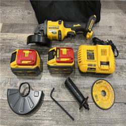 AS-IS DEWALT FLEXVOLT 60V MAX Cordless Brushless 4.5 in. - 6 in. Small Angle Grinder Kit
