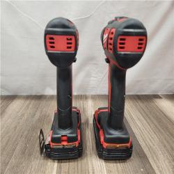 AS-IS- Milwaukee 18V Cordless Brushed 2-Tool Drill/Driver and Impact Driver Kit