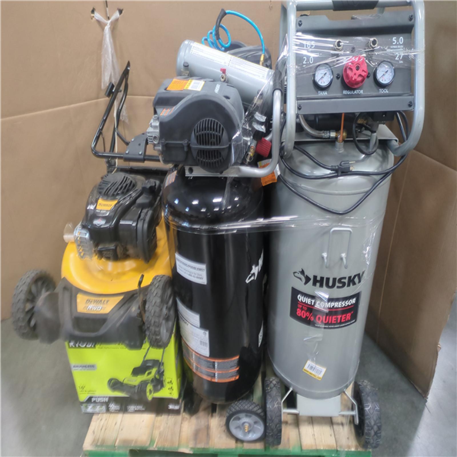 California AS-IS OUTDOOR POWER EQUIPMENT