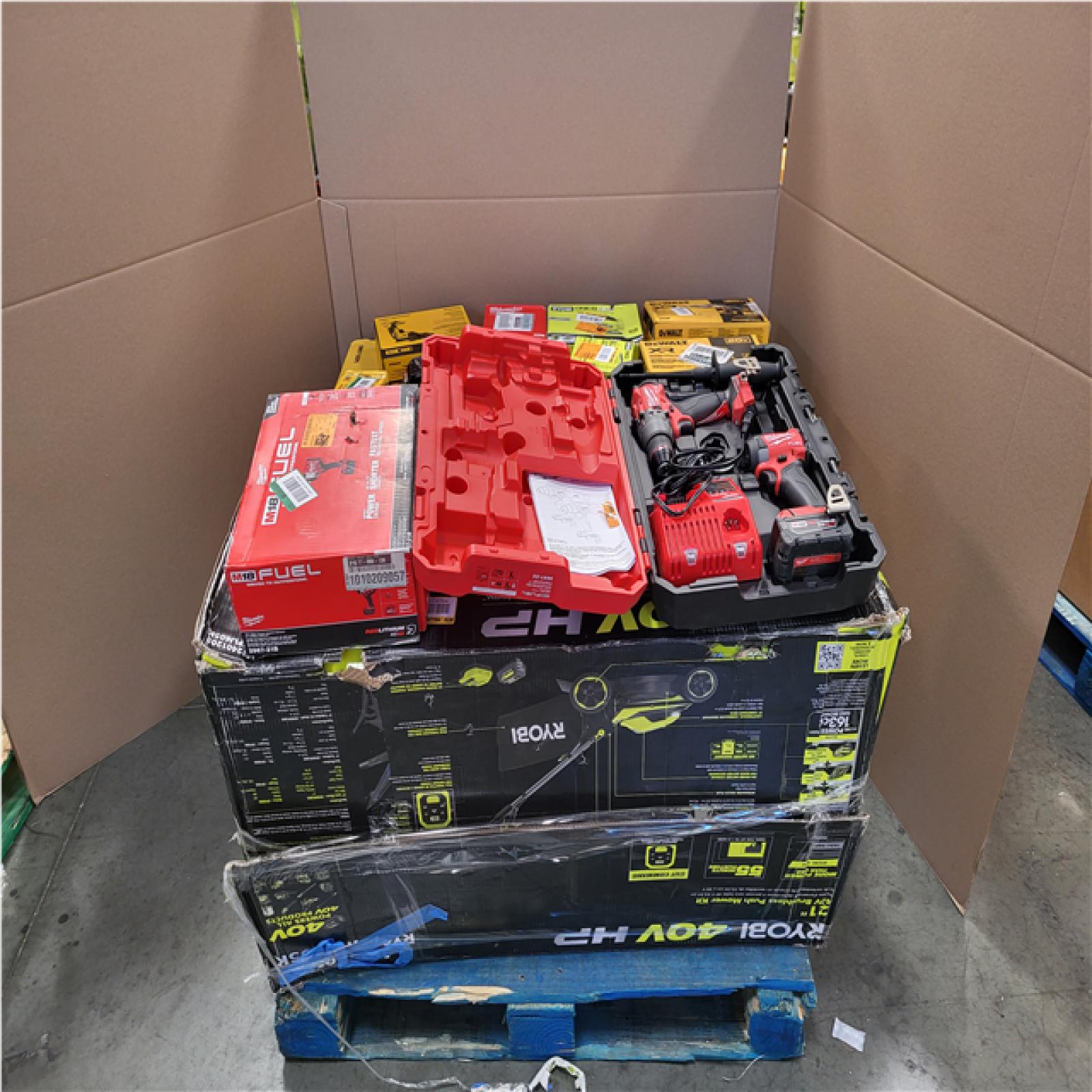 CALIFORNIA AS-IS TOOL PALLET