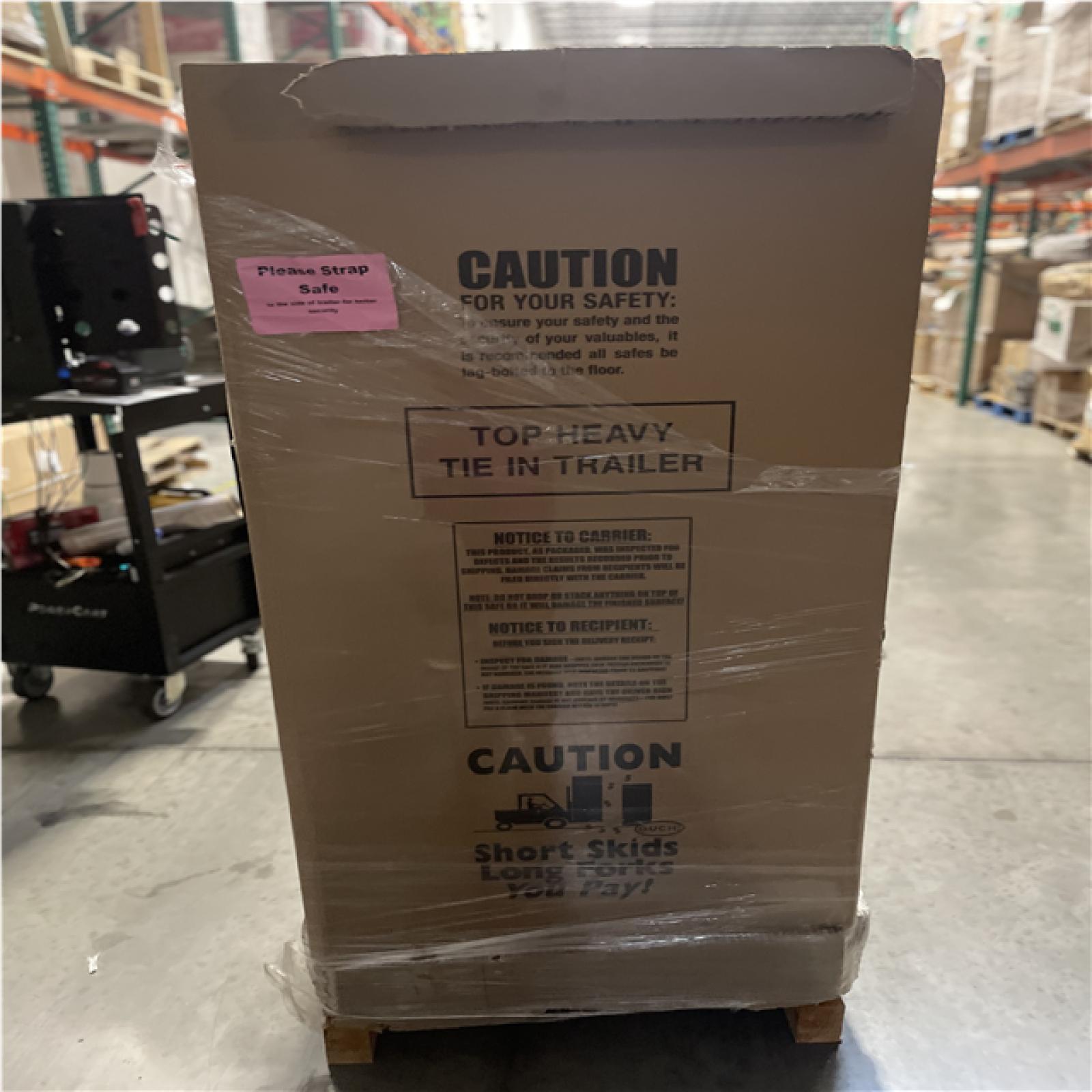 DALLAS LOCATION- LIBERTY SAFE 24-Gun 40-min Fire Rated Electronic Lock Gun Safe Desert Sand