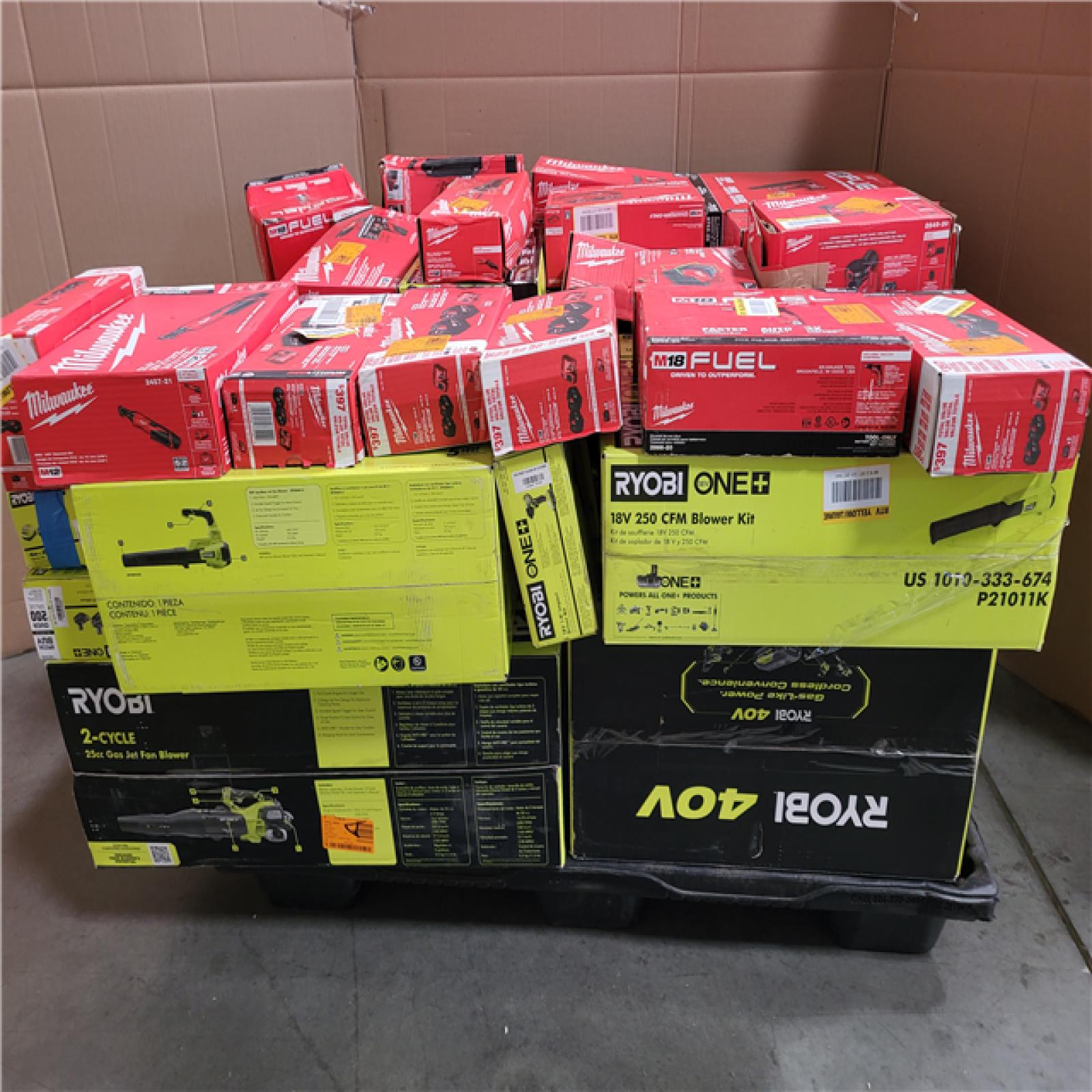 CALIFORNIA AS-IS TOOL PALLET