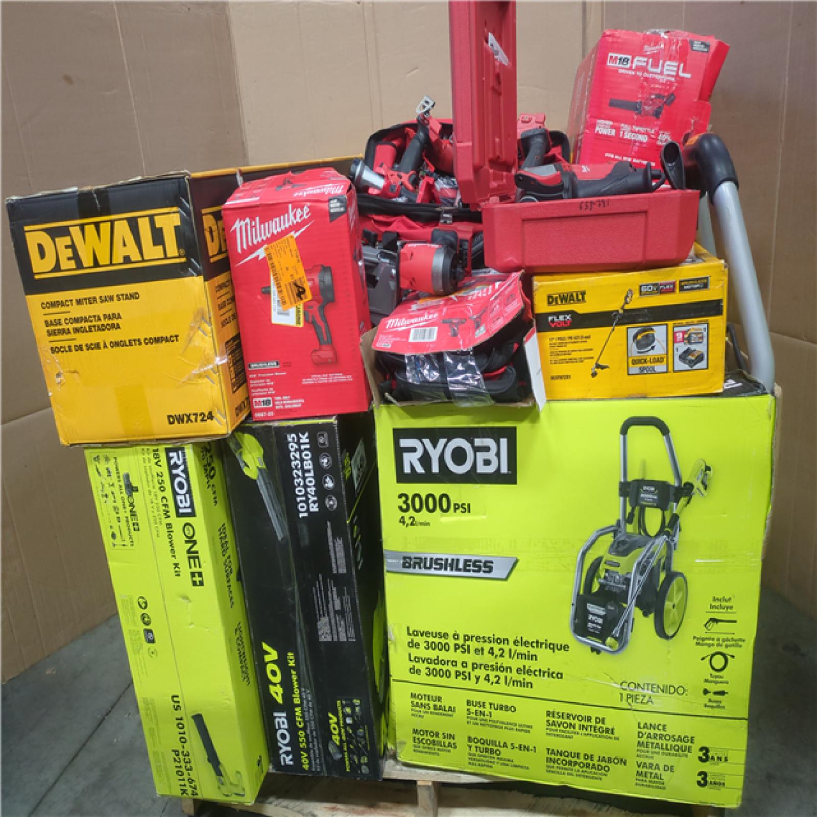 CALIFORNIA AS-IS TOOL PALLET