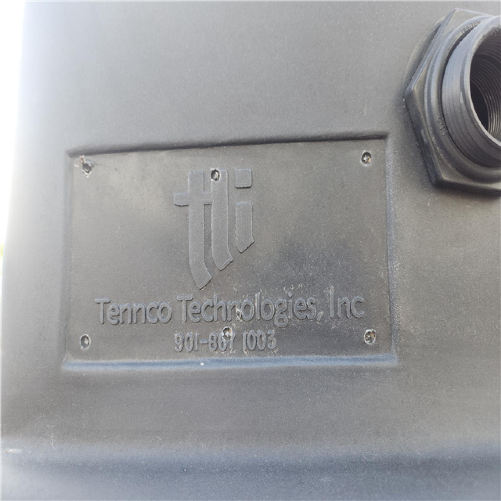 Phoenix AS-IS Tennco Techologies  Inc 1700 Gal. Black Vertical Water Storage Tank
