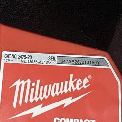 AS-IS Milwaukee 12-Volt Lithium-Ion Cordless Electric Portable Inflator (Tool-Only)