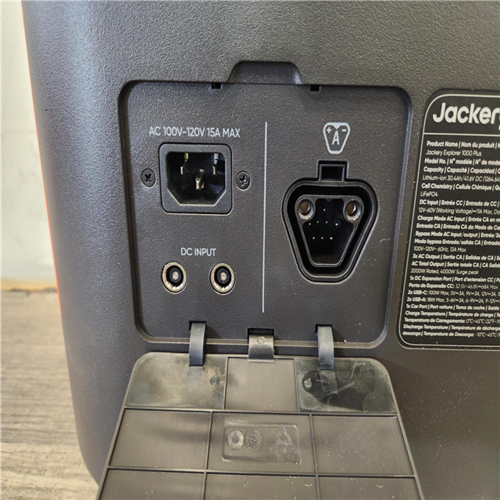Phoenix Location NEW Jackery Solar Generator Explorer 1000 Plus 1264.64Wh/2000W Model No. JE-1000C