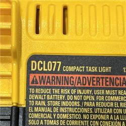 AS-IS DEWALT 20-Volt MAX Lithium-Ion Compact Cordless Task Light Kit