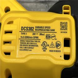 AS-IS DEWALT 20V MAX Cordless Brushless Reciprocating Saw (Tool Only)