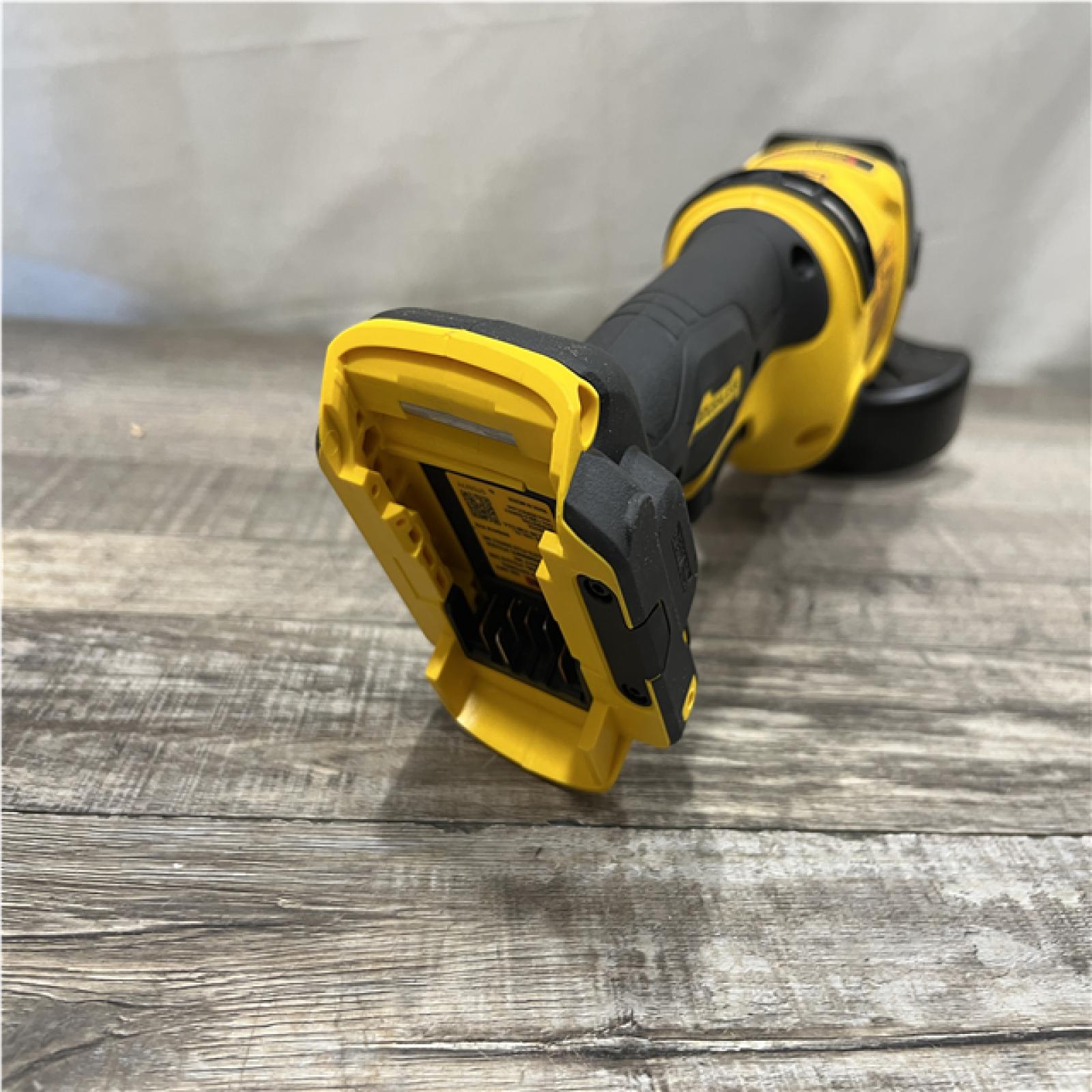 AS-IS DEWALT FLEXVOLT 60V MAX Cordless Brushless 4.5 in. to 6 in. Small Angle Grinder with Kickback Brake (Tool Only)