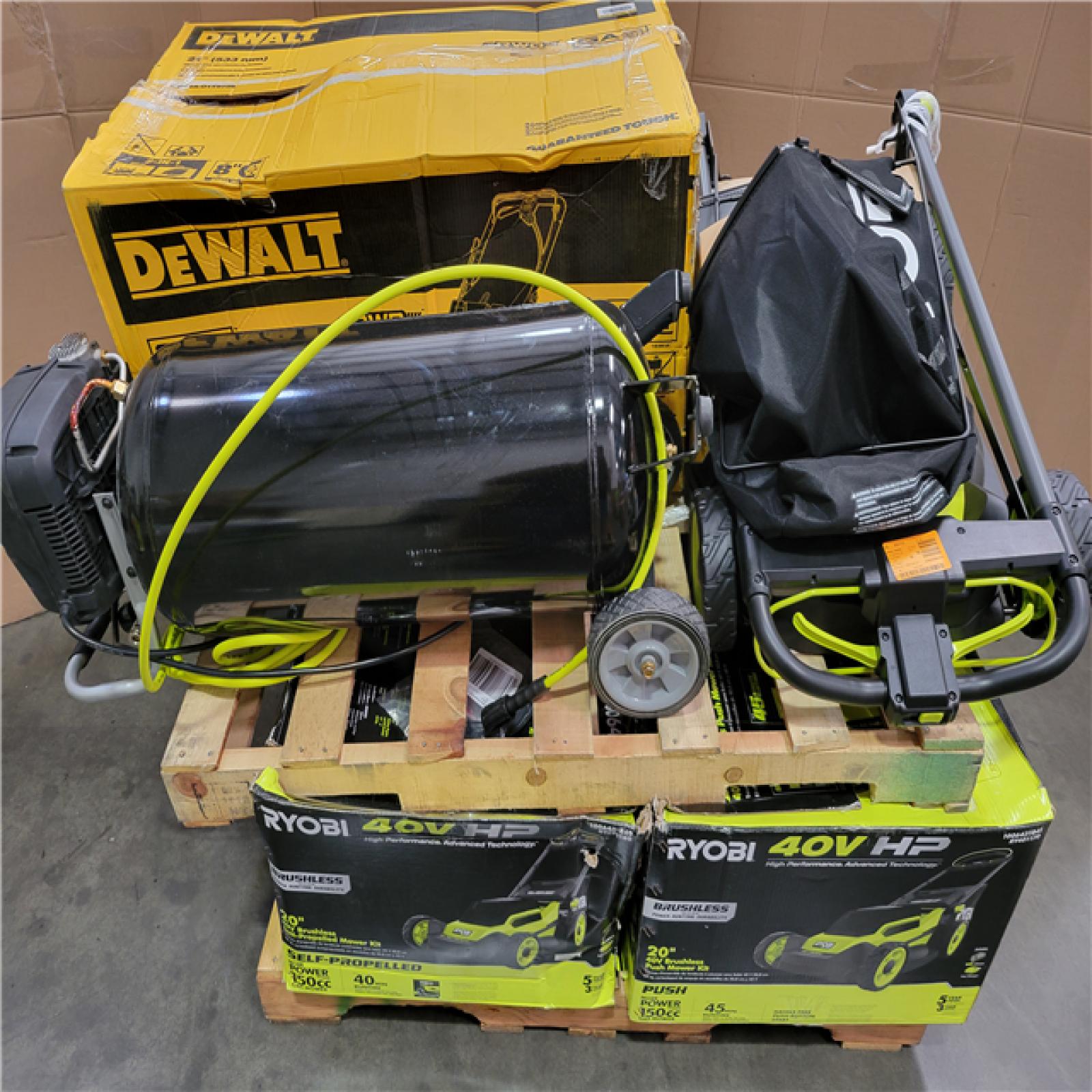 CALIFORNIA AS-IS OUTDOOR POWER EQUIPMENT