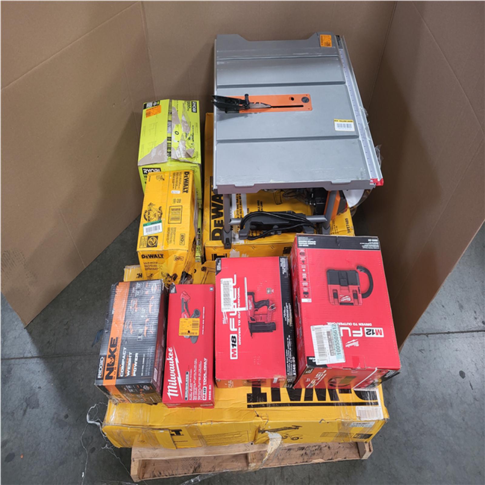 CALIFORNIA AS-IS TOOL PALLET
