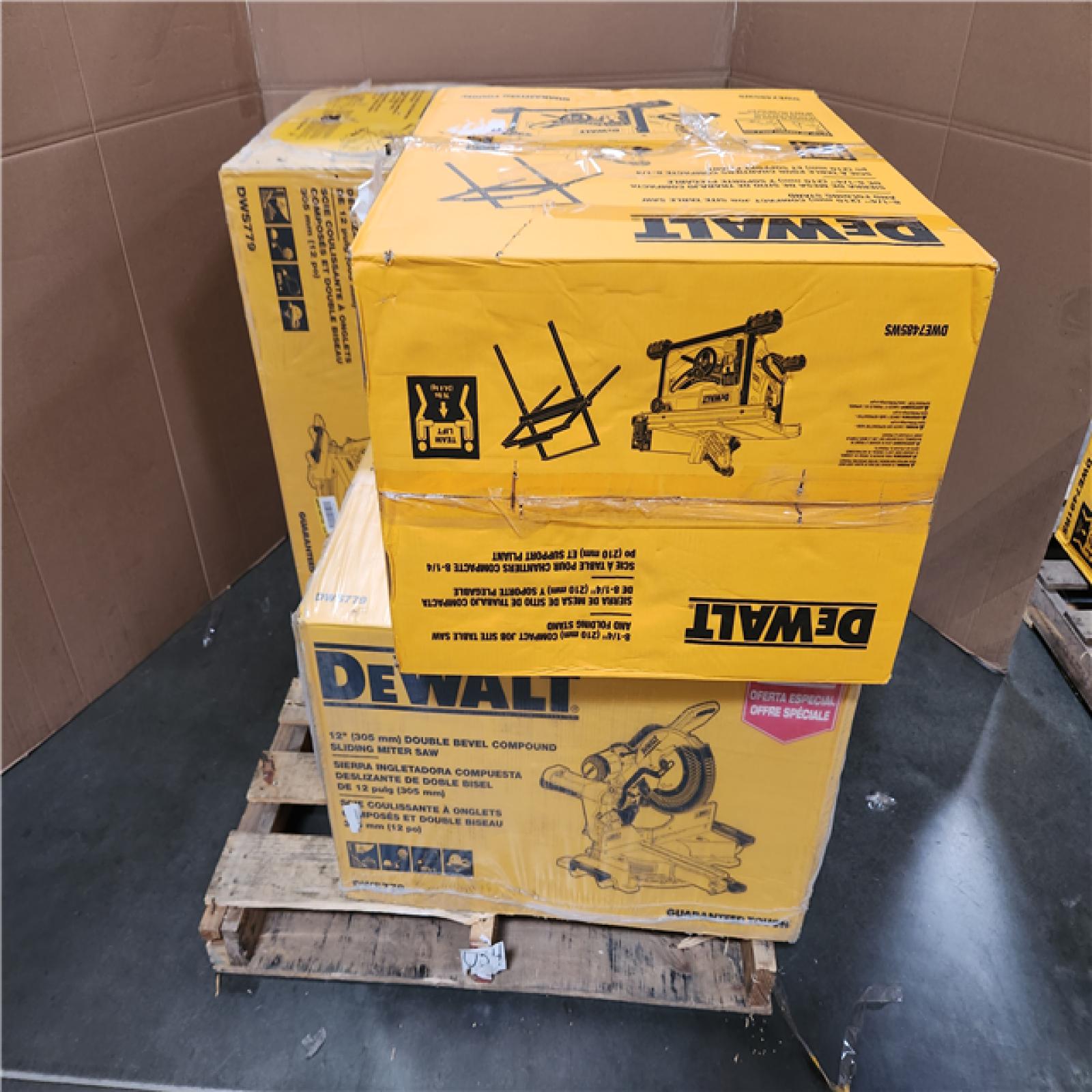 California DeWalt Tool Pallet: Appears in Excellent Condition