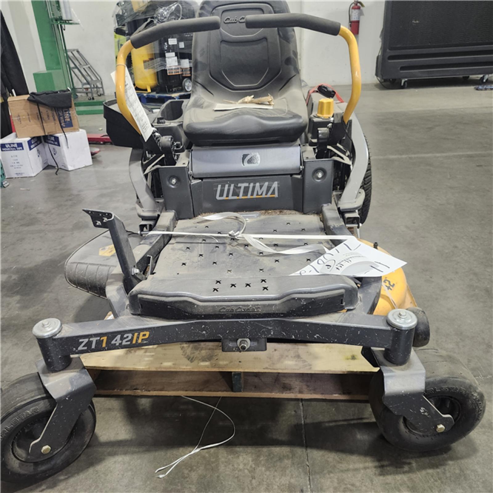 Dallas Location - As-Is Ultima ZT1 42 in. Gas Riding Lawn Mower
