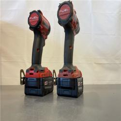 AS-IS - MILWAUKEE FUEL 18V Lithium-Ion Brushless Cordless Hammer Drill and Impact Driver Combo Kit