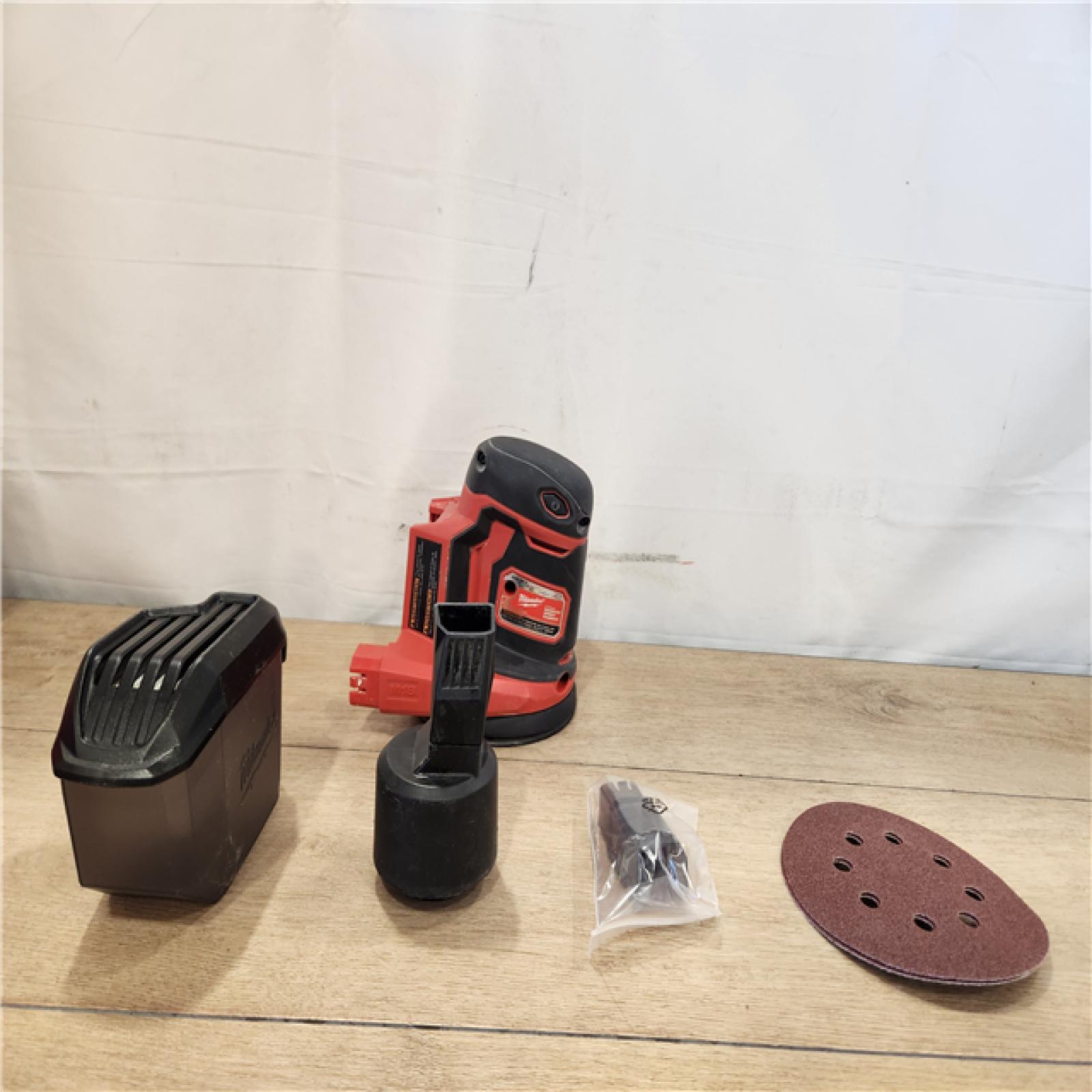 AS--IS- Milwaukee M18 18V Lithium-Ion Cordless 5 in. Random Orbit Sander (Tool-Only)
