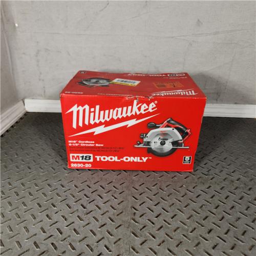 Houston Location - AS-IS Milwaukee M18 Lithium-Ion Circular Saw - Bare Tool - Appears IN GOOD Condition