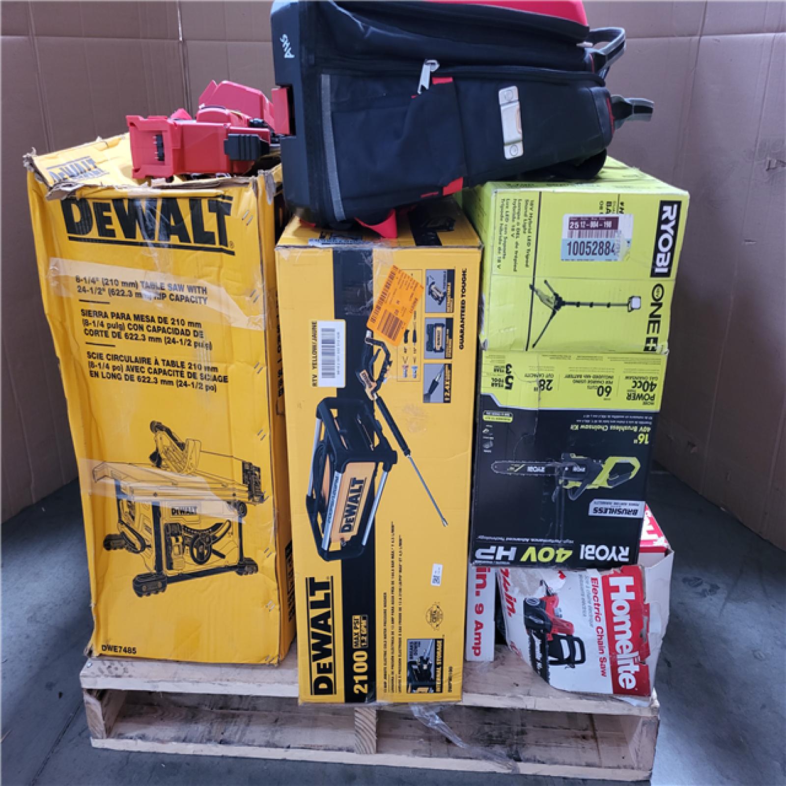 CALIFORNIA AS-IS TOOL PALLET