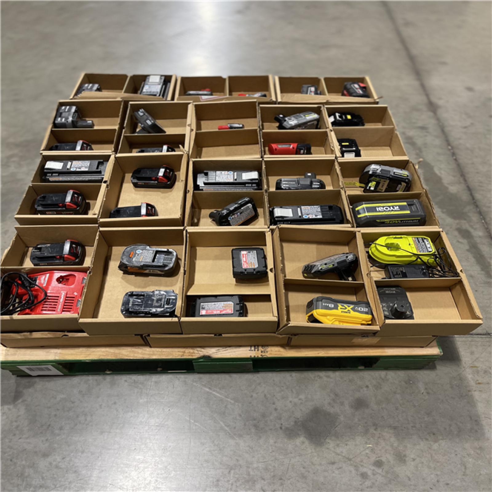 DALLAS LOCATION- AS-IS BATTERY PALLET