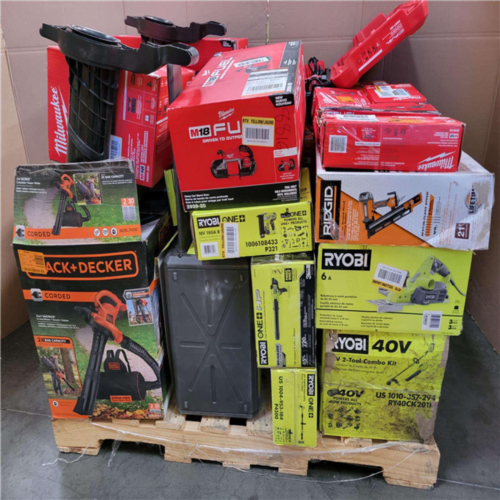 CALIFORNIA AS-IS TOOL PALLET