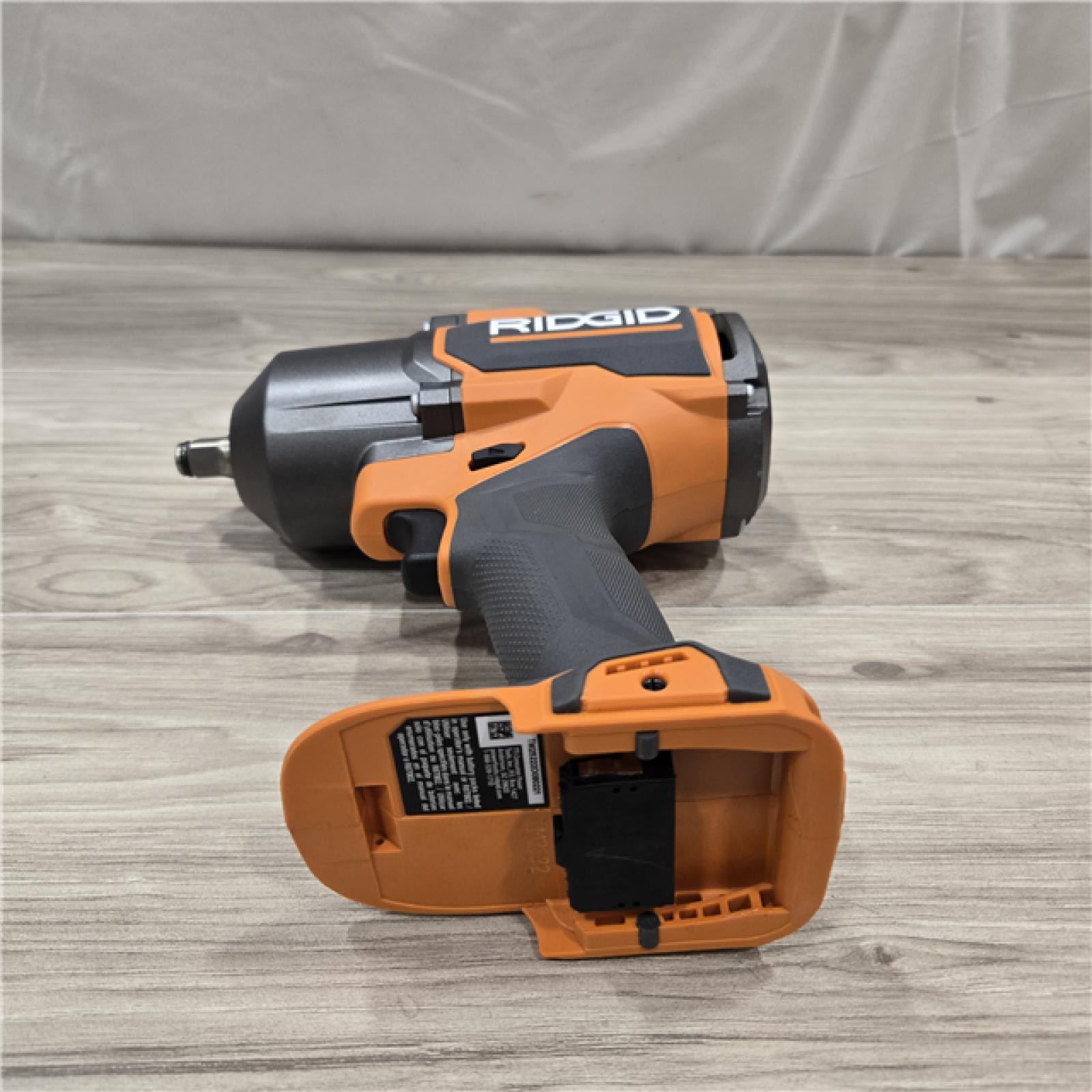 AS-IS RIDGID 18V Cordless 4-Mode 1/2 in. High-Torque Impact Wrench Kit