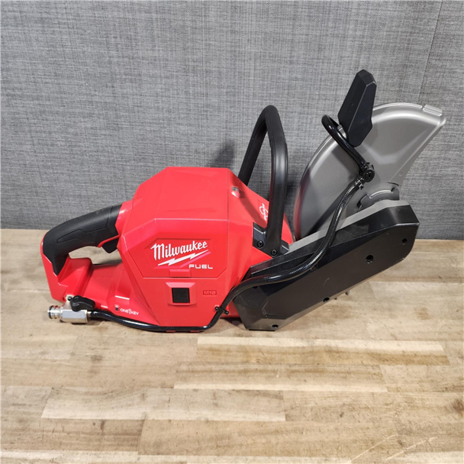 HOUSTON LOCATION - AS-IS Milwaukee M18 FUEL 9 Cut-Off Saw with ONE-KEY (TOOL ONLY)