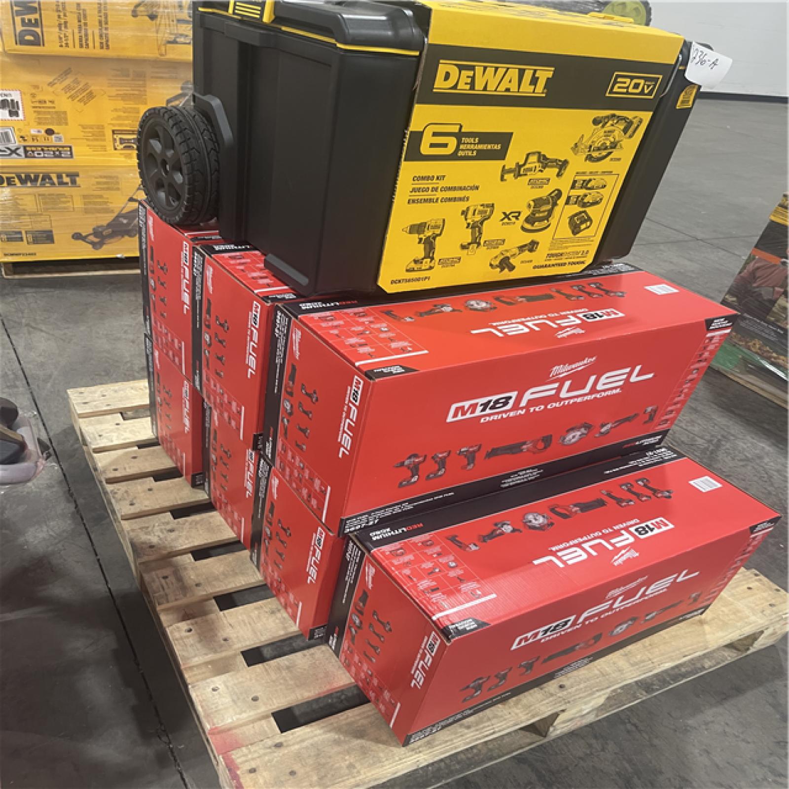 Pittston Location As-Is Power Tools Partial Truckload (14 pallets) 0236-A