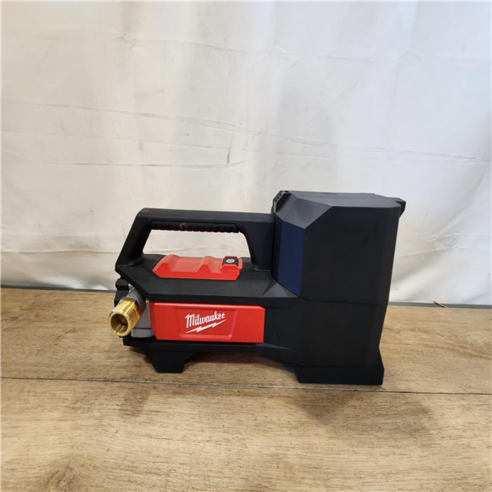 AS-IS- Milwaukee 18-Volt 1/4 HP Lithium-Ion Cordless Transfer Pump (Tool Only)
