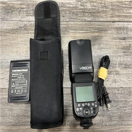 AS-IS Godox V860II-S GN60 TTL Battery Camera Flash