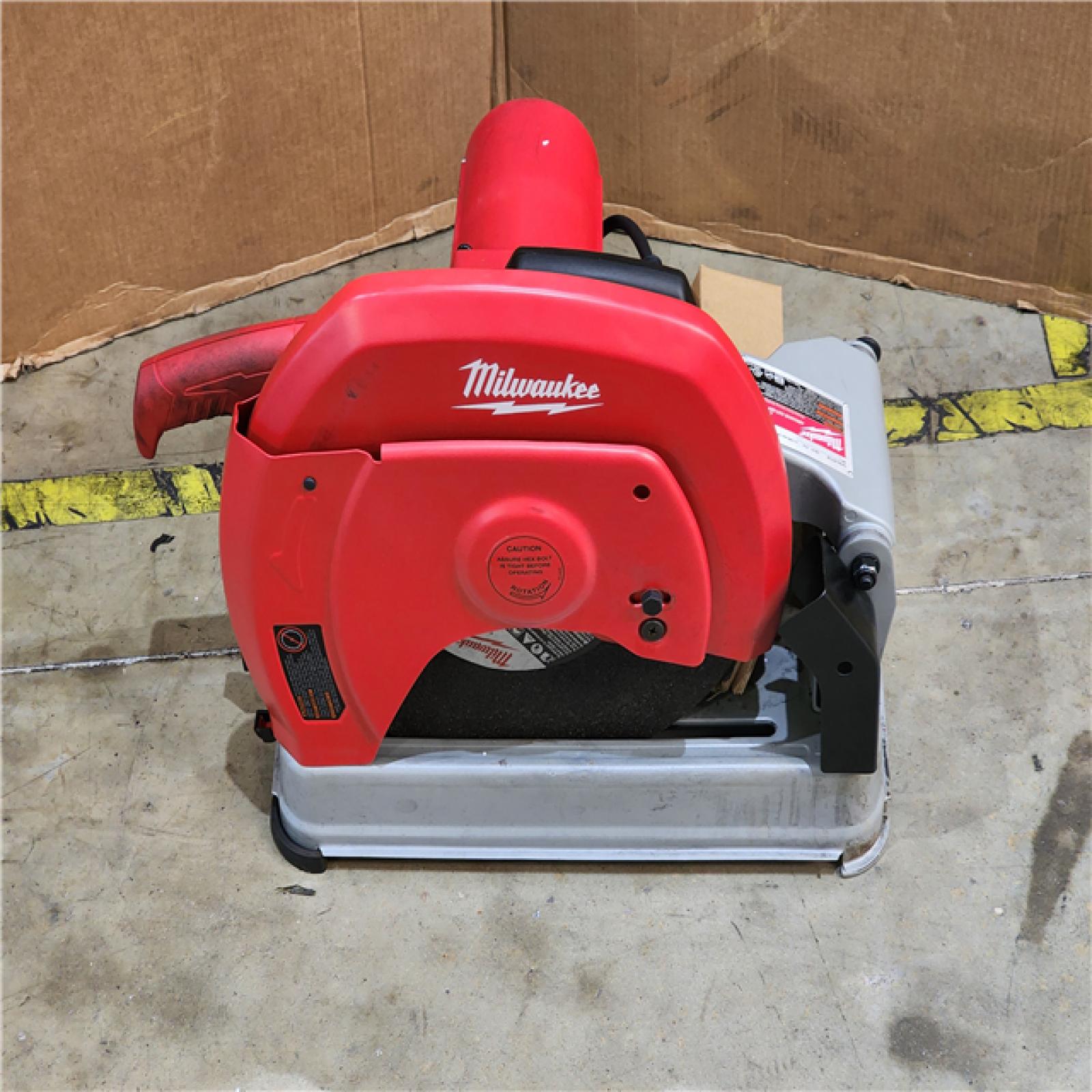 HOUSTON LOCATION - AS-IS Milwaukee 15 Amp Abrasive Chop Saw