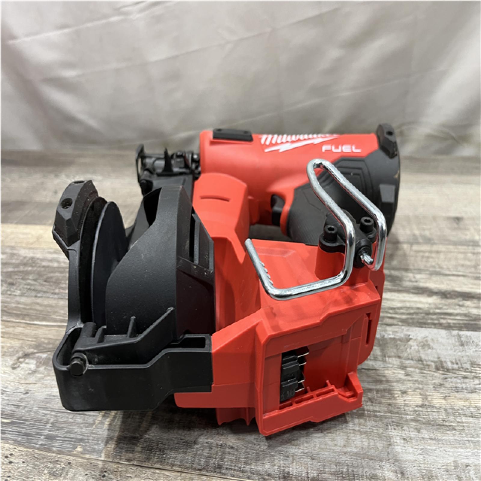 AS-IS Milwaukee FUEL 18-Volt Lithium-Ion Brushless Cordless Coil Roofing Nailer (Tool Only)