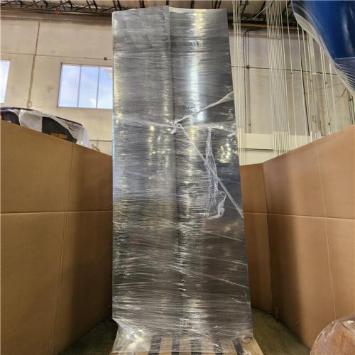 Phoenix Hampton Bay Designer Series Melvern 24 in. W x 24 in. D x 96 in. H Assembled Shaker Tall Pantry Kitchen Cabinet in Storm Gray (2-Cabinets)