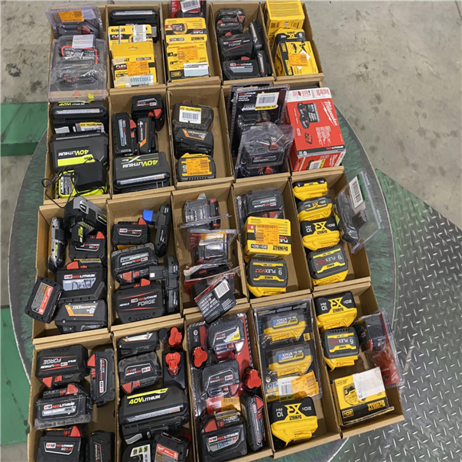 DALLAS LOCATION- AS-IS BATTERY PALLET