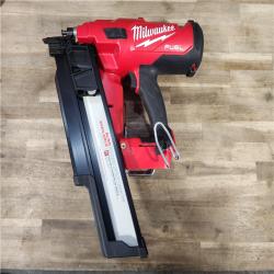 HOUSTON LOCATION - AS-IS (APPEARS LIKE NEW) Milwaukee 2744-20 M18 FUEL 3-1/2 in. 18-Volt 21-Degree Lithium-Ion Brushless Cordless Framing Nailer (Tool-Only)