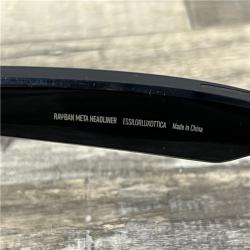 AS-IS Ray Ban Meta Headliner Glasses - Shiny Black
