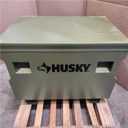 Phoenix NEW Husky 48 in. W x 24 in. D x 27.6 in. H Matte Army Green Steel Jobsite Box