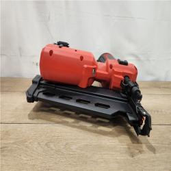 AS-IS- M18 FUEL 18-Volt Brushless Lithium-Ion Cordless 21-Degree Duplex Nailer Kit with 5Ah Battery and Charger