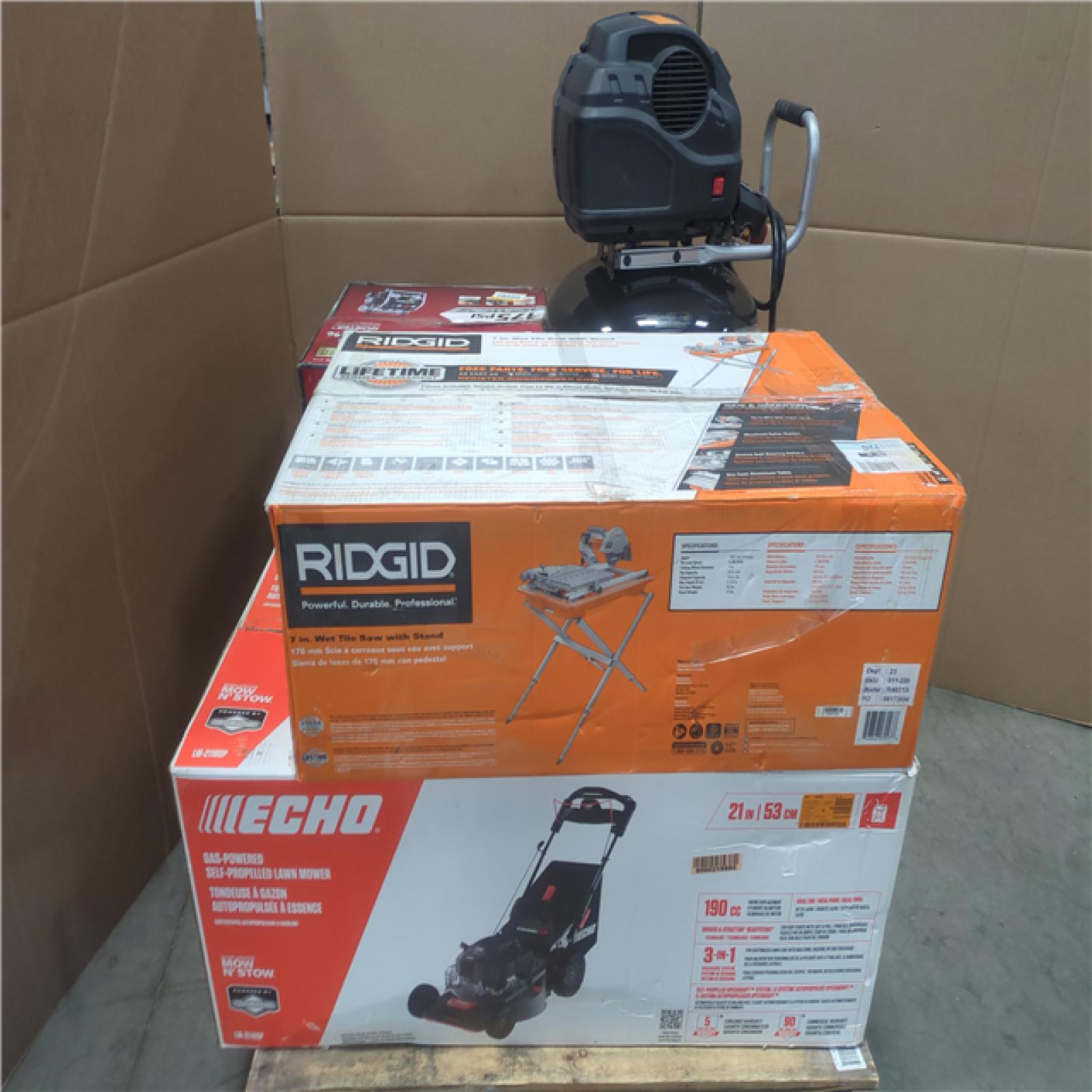 CALIFORNIA AS-IS OUTDOOR POWER EQUIPMENT