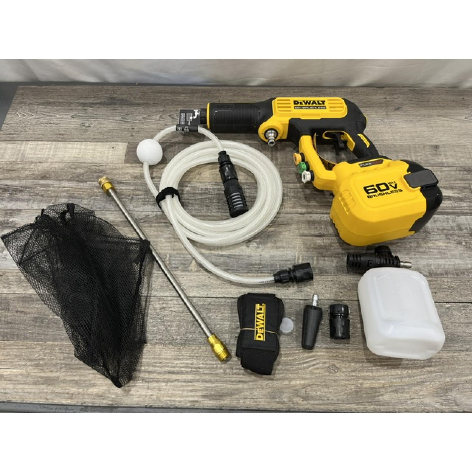 AS-IS DEWALT FLEXVOLT 60V MAX 1000 PSI 1.0 GPM Cold Water Cordless Power Cleaner (Tool Only)