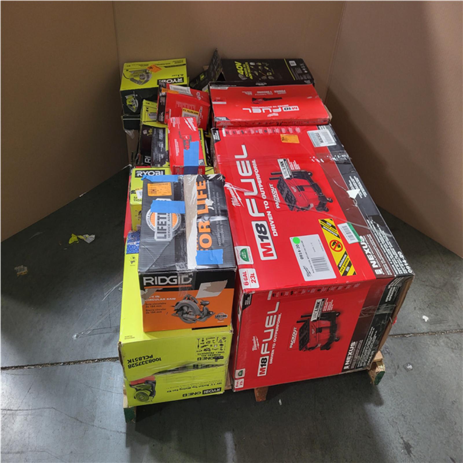 CALIFORNIA AS-IS TOOL PALLET